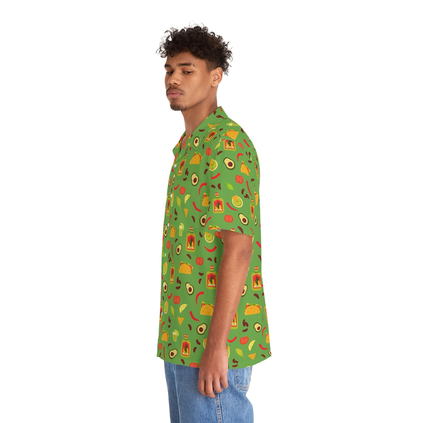 Tacos y Tequila Men's Hawaiian Shirt