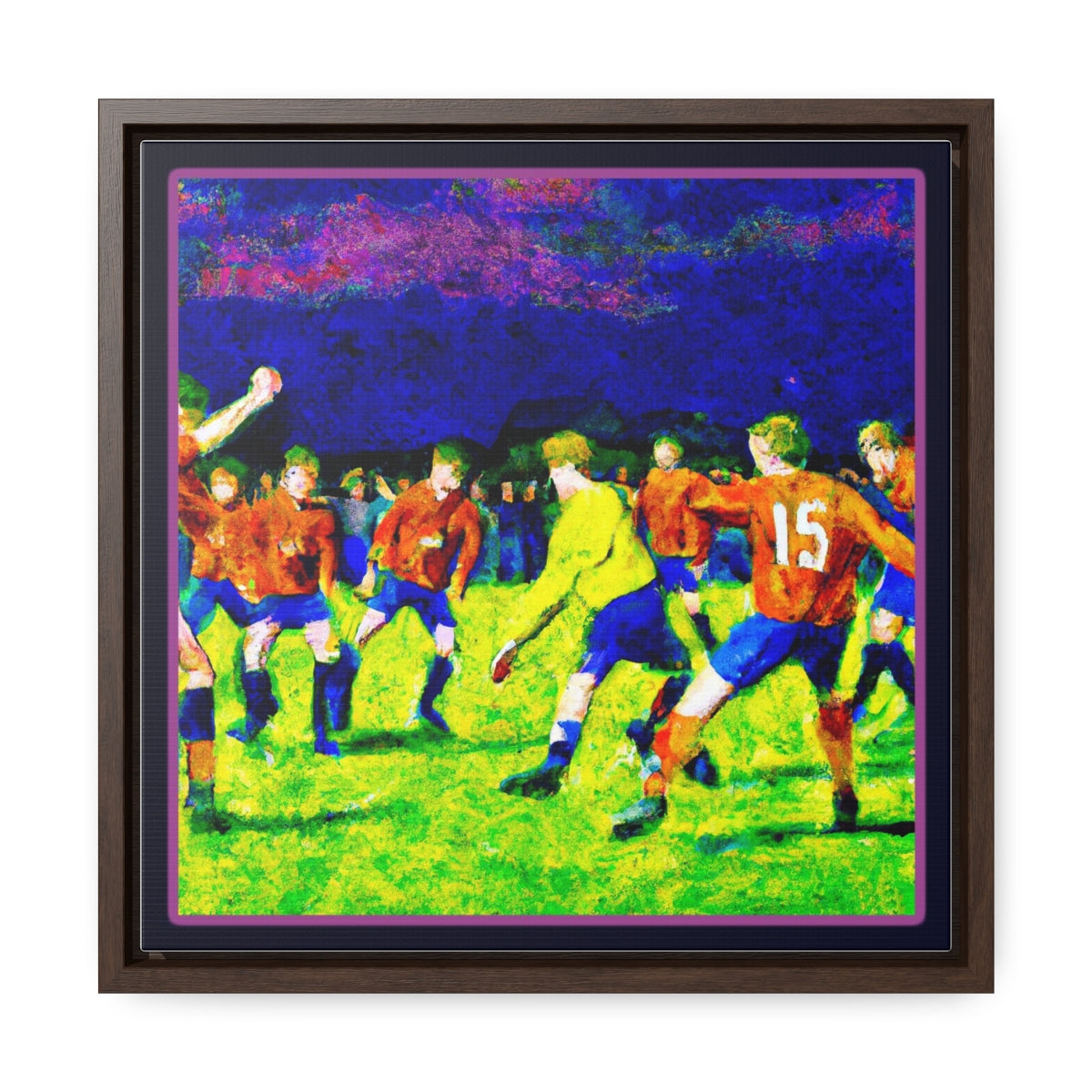 World Cup 2022 Van Gogh Canvas