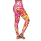 Pink/Yellow Yoga Pants