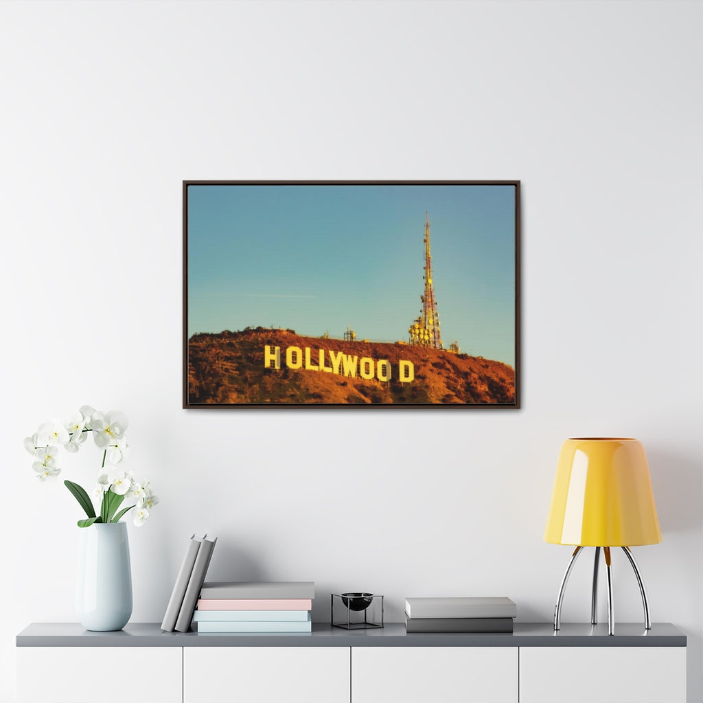 Arts by Dylan: Hollywood Sign Canvas