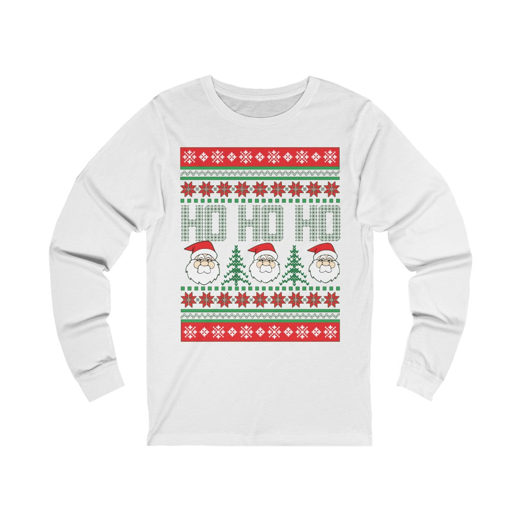 HO HO HO Long Sleeve Tee