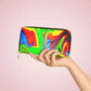 Tie Dye Zipper Wallet