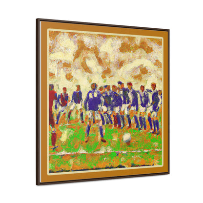 Free kick Van Gogh Canvas