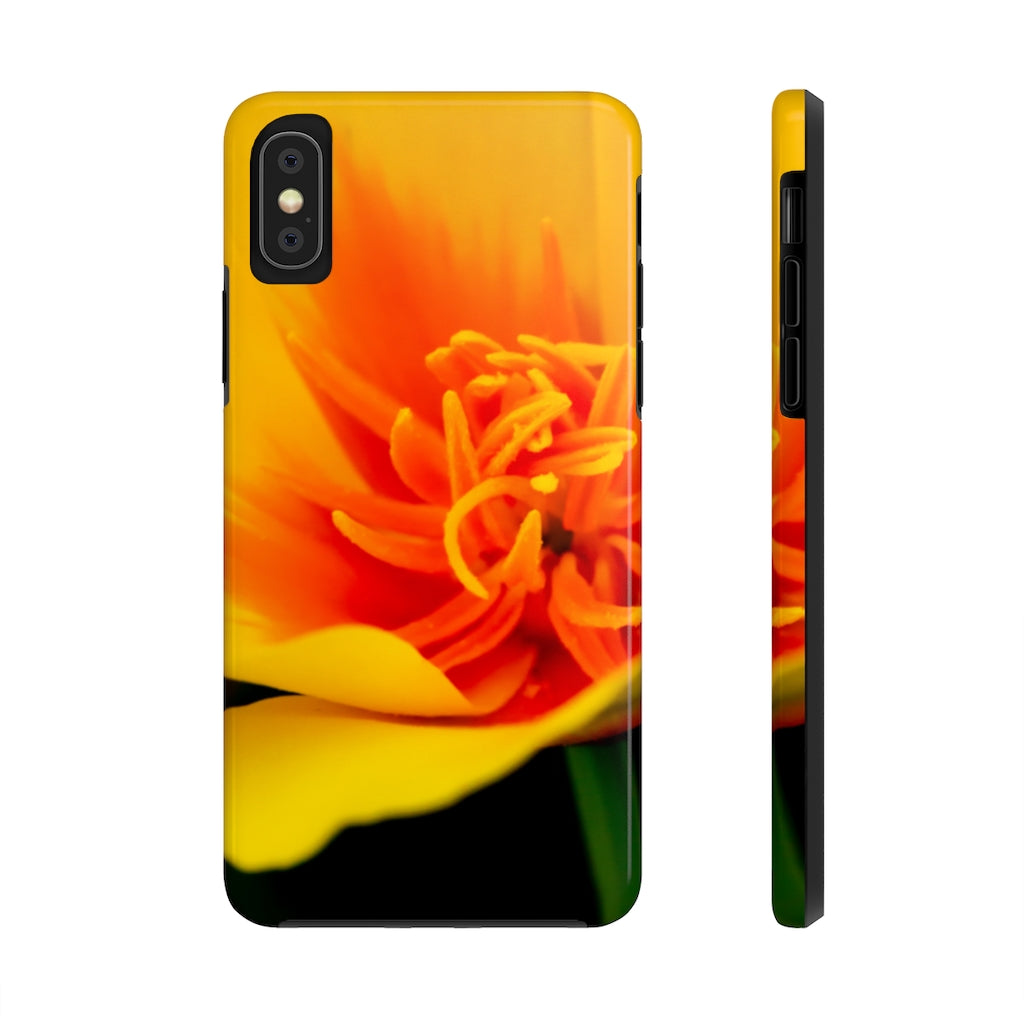 California Poppy Phone Cases