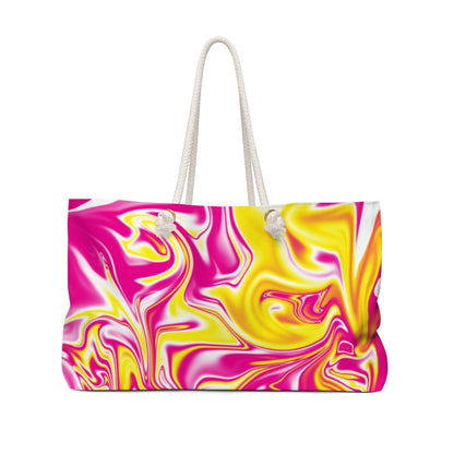 Pink/Yellow Beach Bag