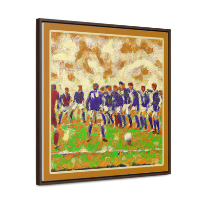 Free kick Van Gogh Canvas