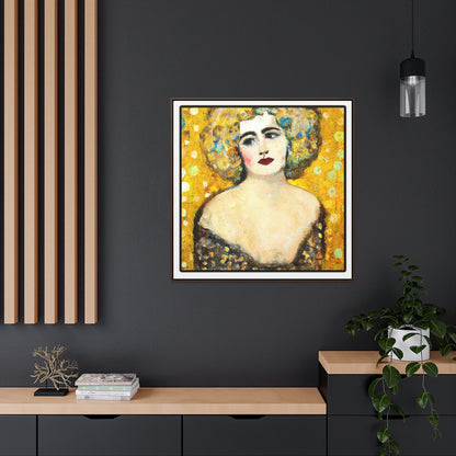 Portrait of Norma Jean by Gustav Klimt Canvas