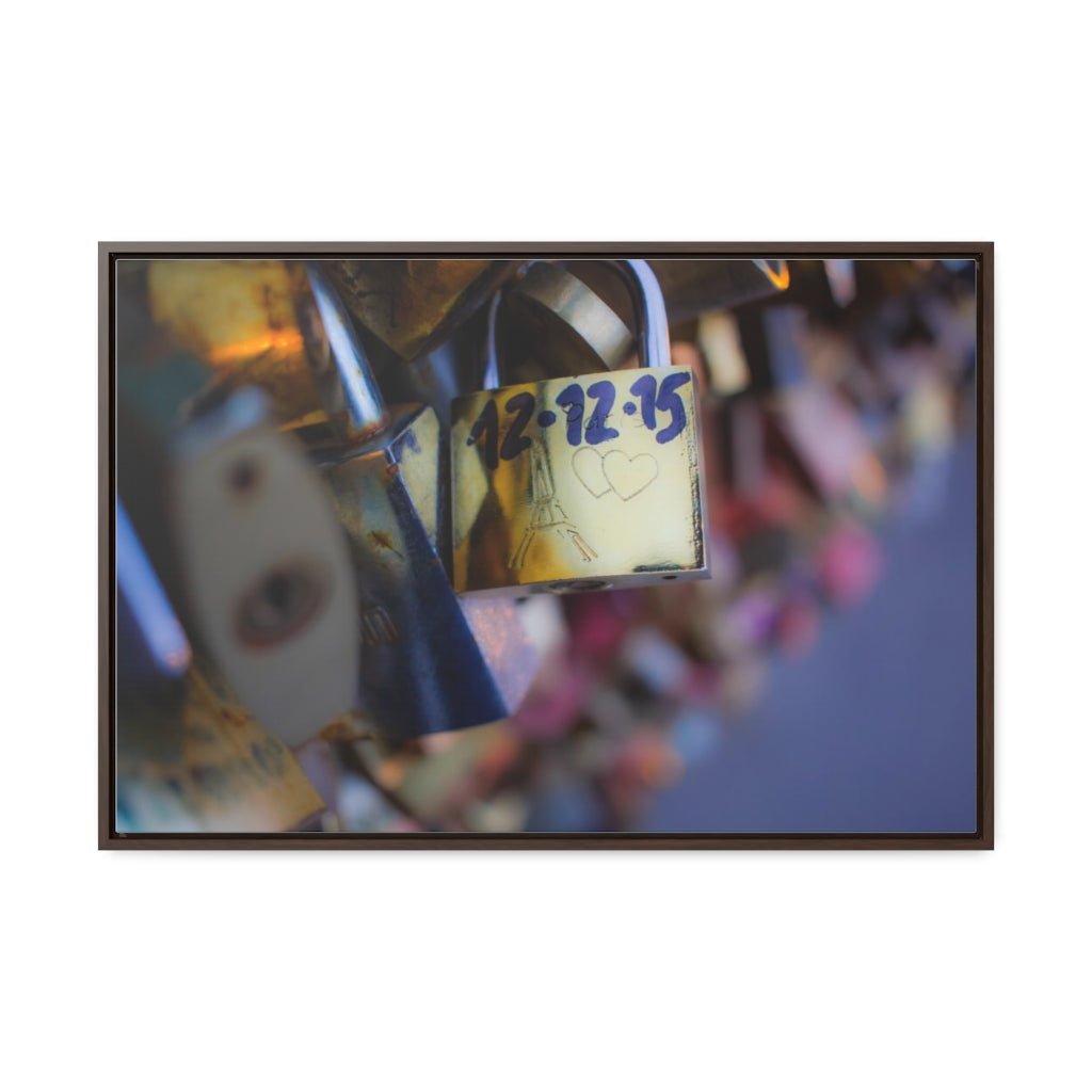 Arts by Dylan: Love Locks Canvas