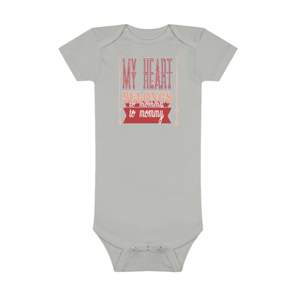 Belongs to Mommy Baby Short Sleeve Onesie