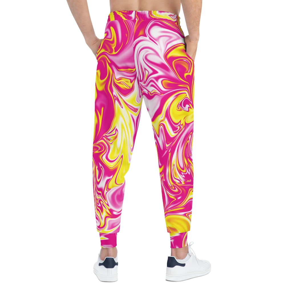 Pink/Yellow Joggers