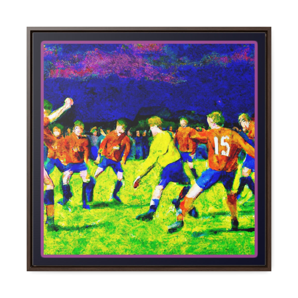 World Cup 2022 Van Gogh Canvas