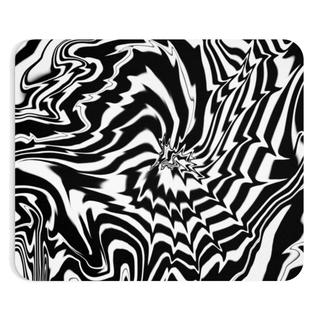 Black and White Mousepad