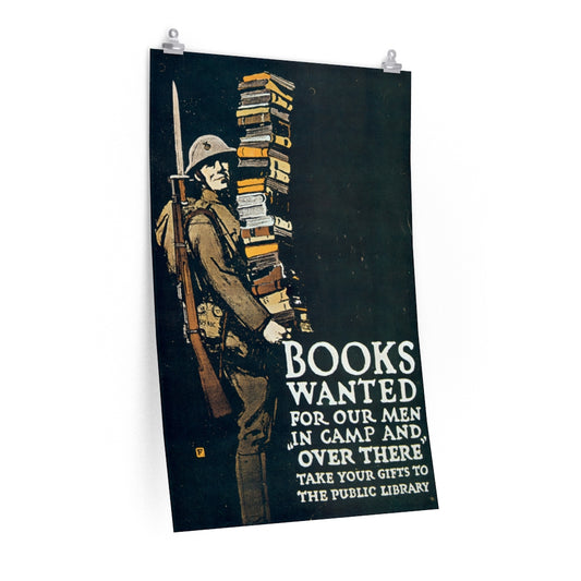 20th Century World Wars Poster: Books Wanted