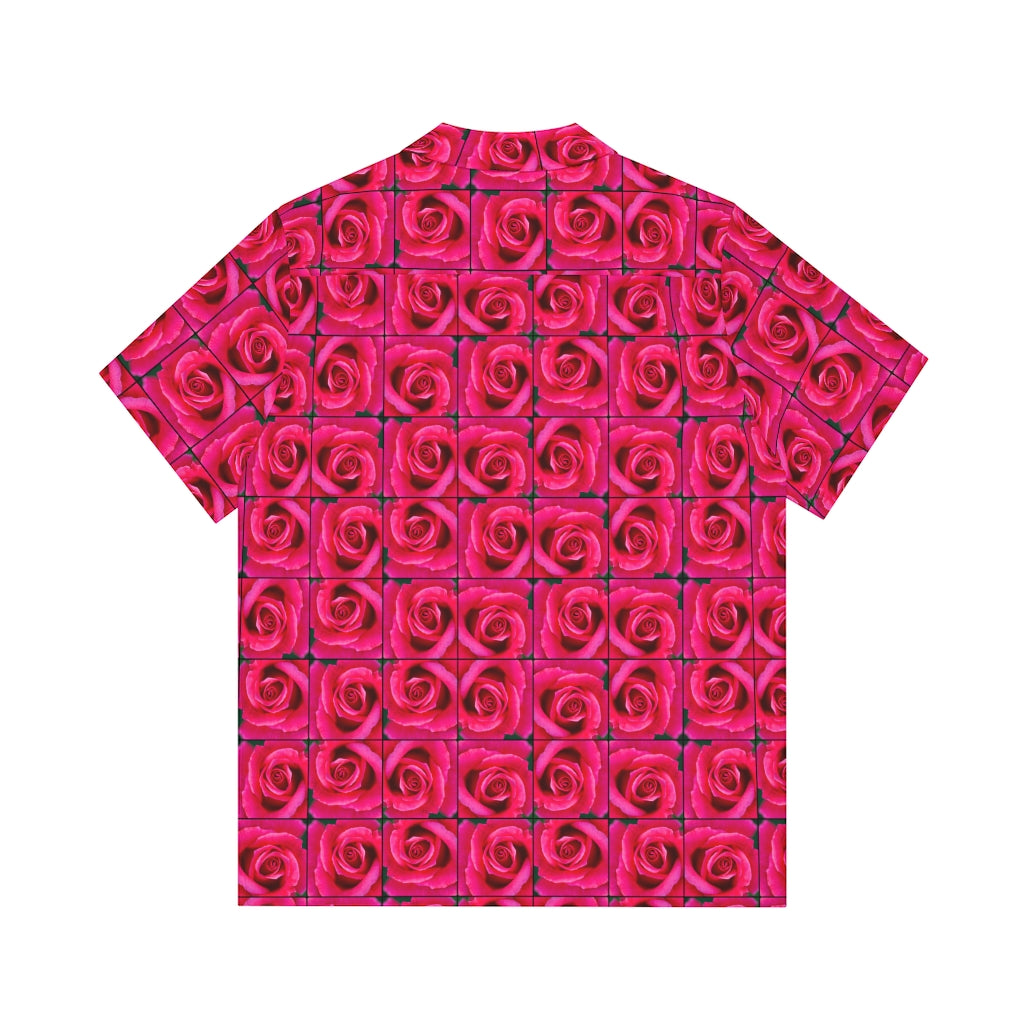 Rose Men's Hawaiian Shirt