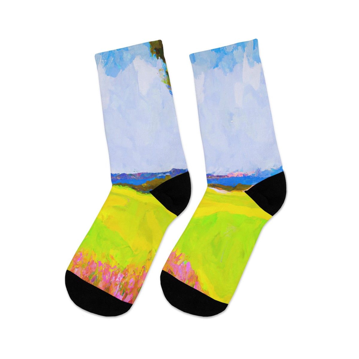 AI Golf Course II Socks