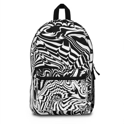 Black and white Backpack (Made in USA)