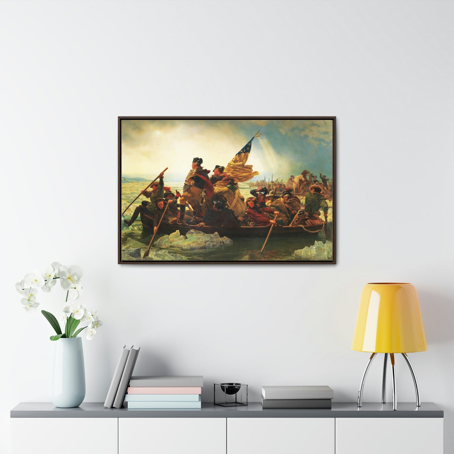 Arts by Dylan: Washington Crossing the Delaware Canvas