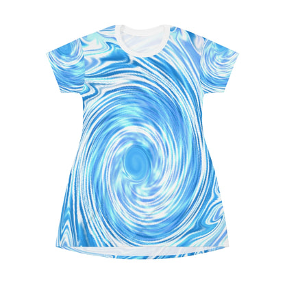 French Blues T-Shirt Dress