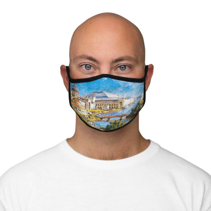 Chicago World's Fair Fitted Polyester Face Mask