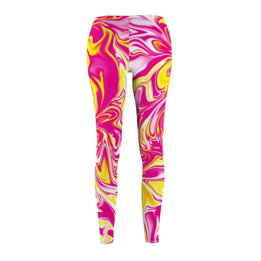 Pink/Yellow Leggings