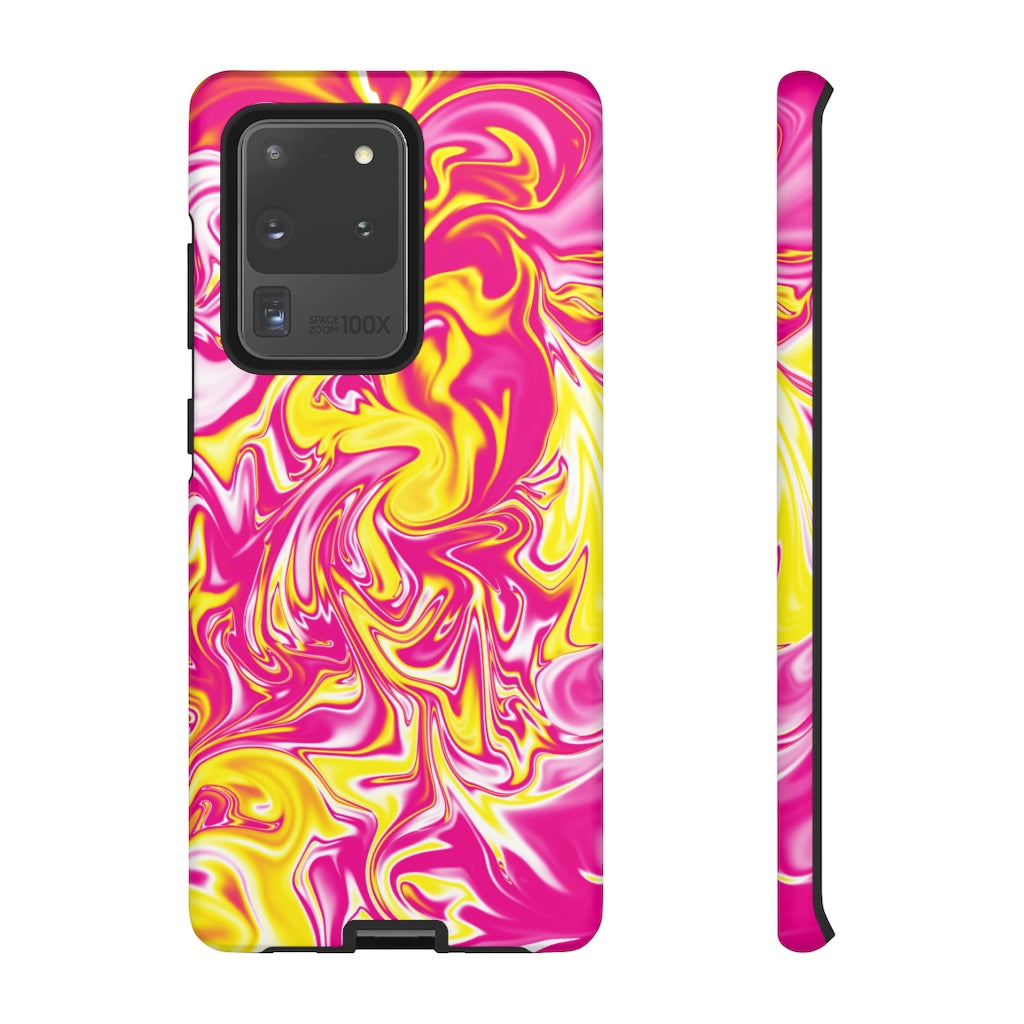 Pink/Yellow Tough Cases