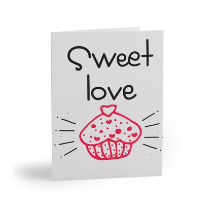 Listen to the Sweets Valentine's Day Greeting cards (8 pcs)