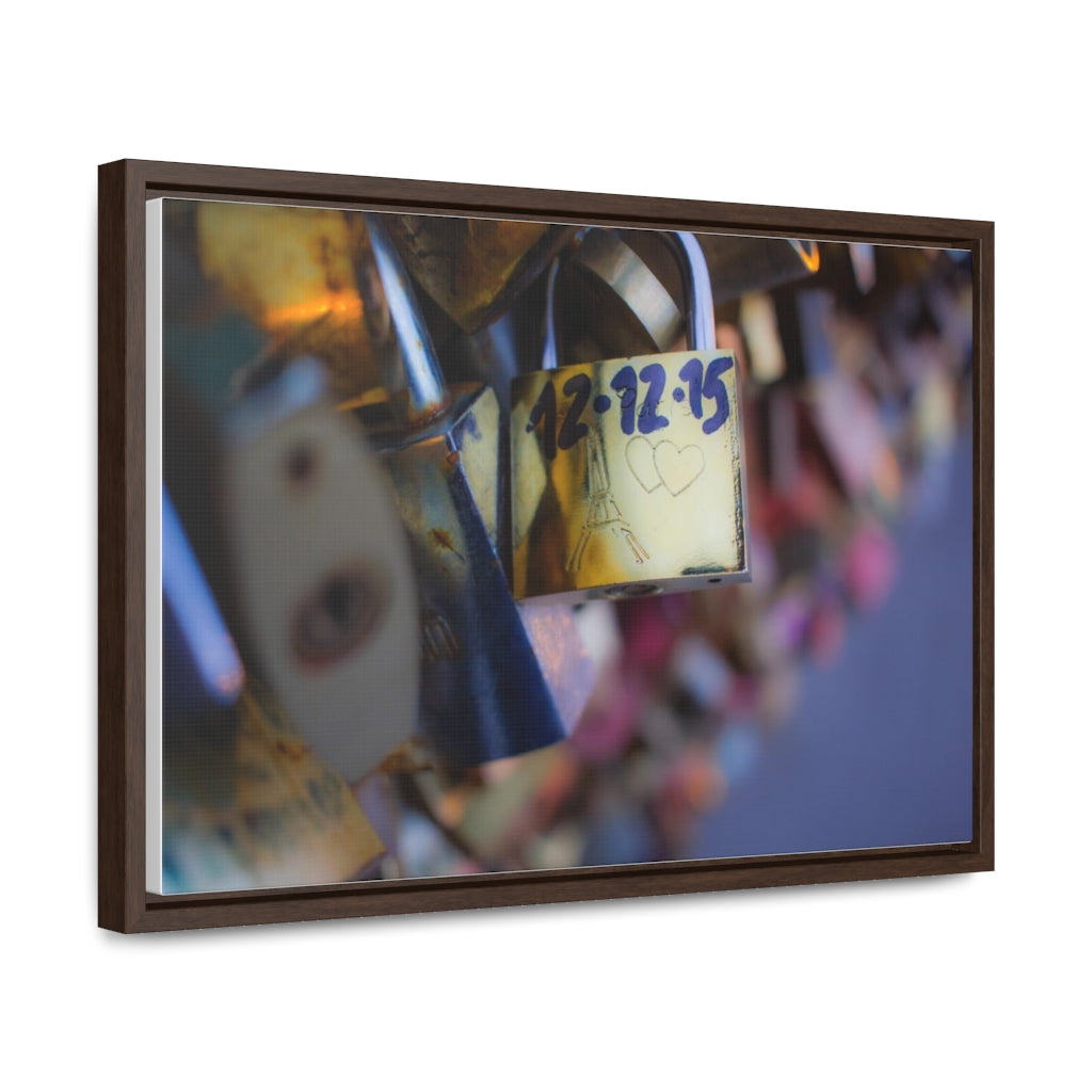 Arts by Dylan: Love Locks Canvas