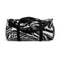 Black and White Duffel Bag