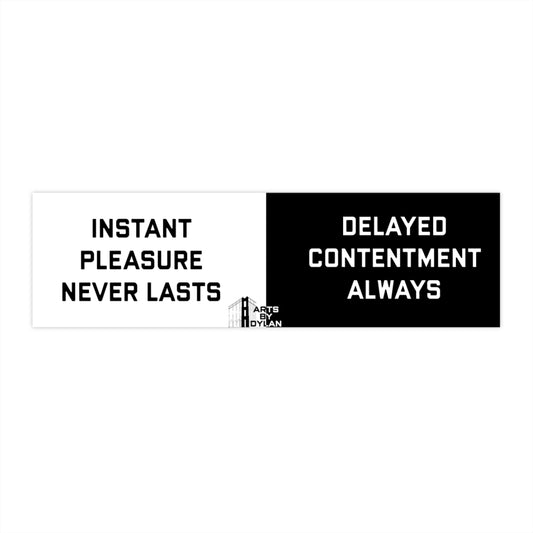 Present/Future Bumper Sticker