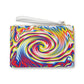 American Wave Clutch Bag