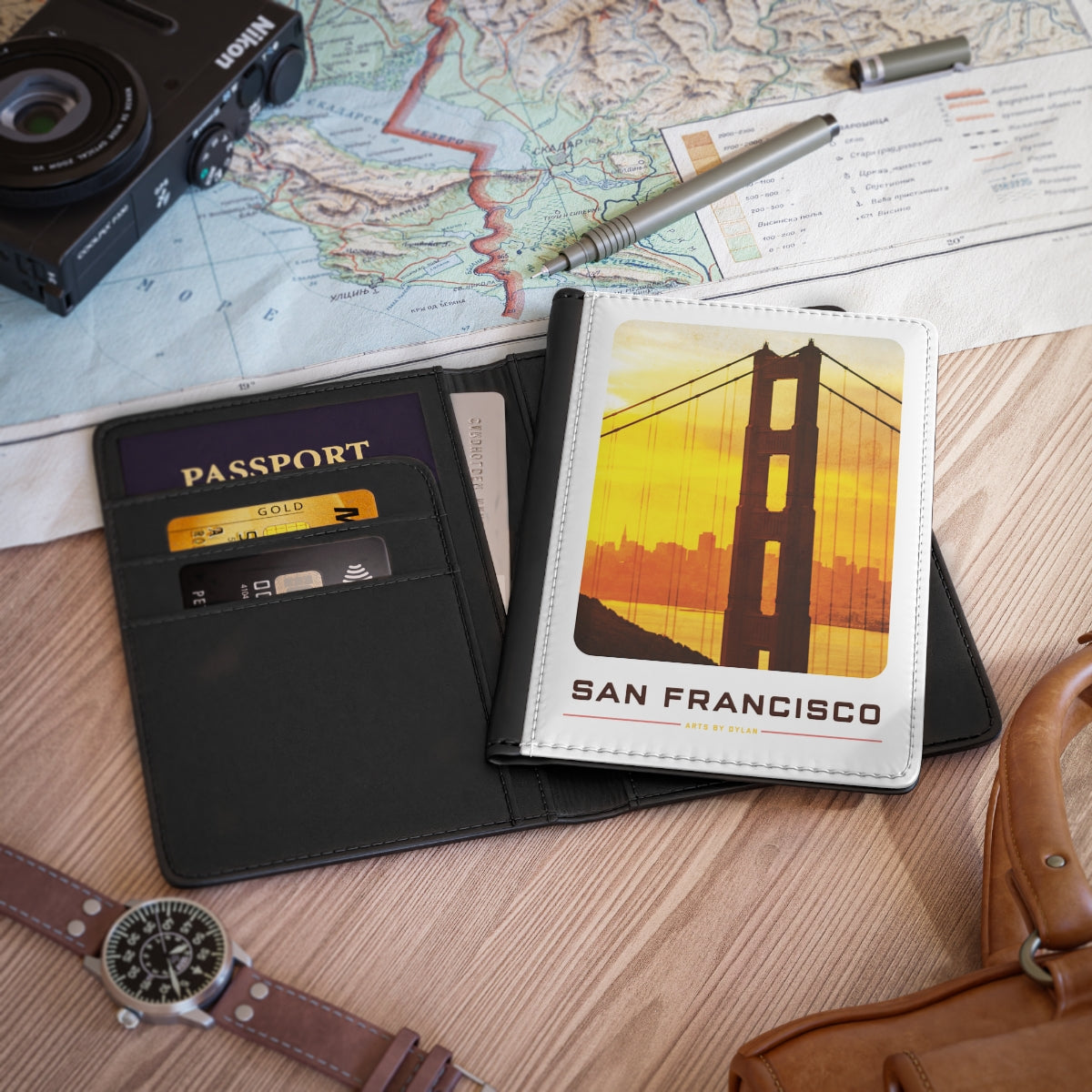 San Francisco Passport Cover