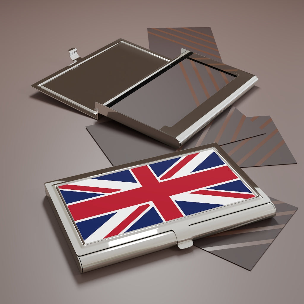 British Business Card Holder