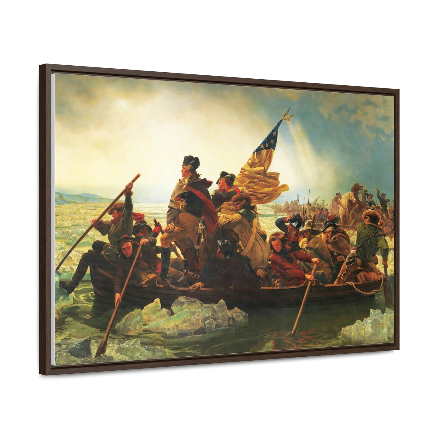 Arts by Dylan: Washington Crossing the Delaware Canvas