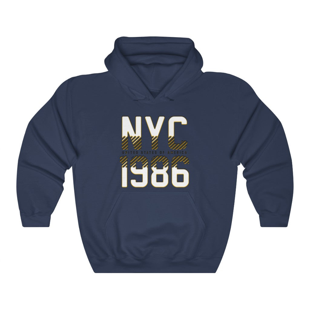 NYC 1986 Heavy Blend Hooded Sweatshirt