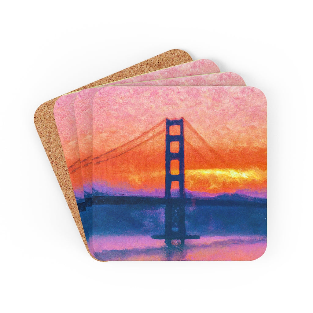 Monet by the Bay Coaster Set