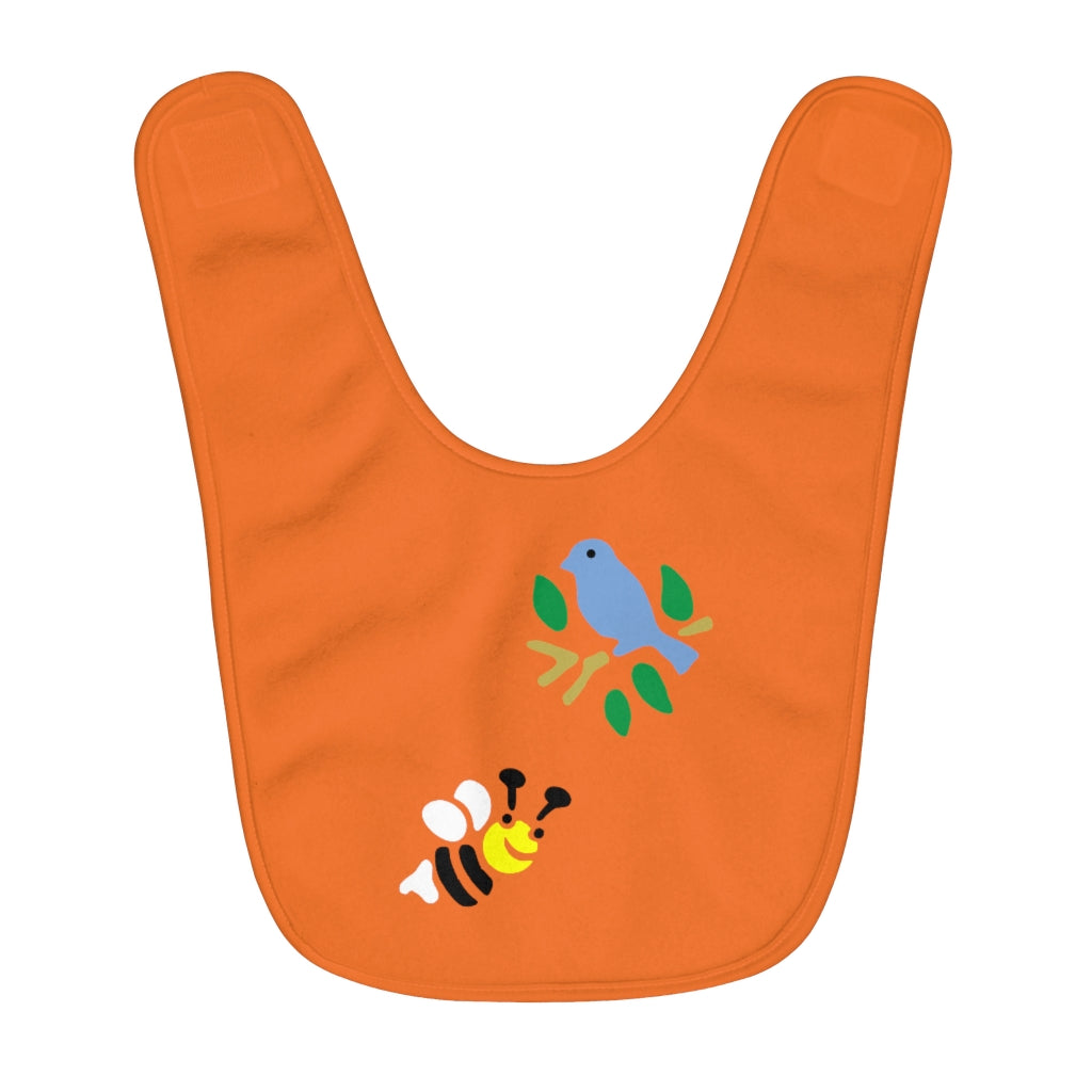 Bird and the Bee Baby Bib