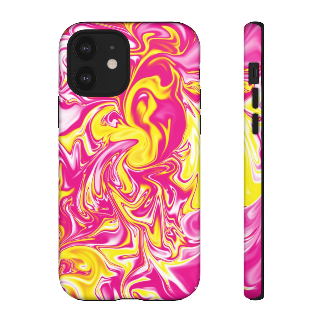 Pink/Yellow Tough Cases