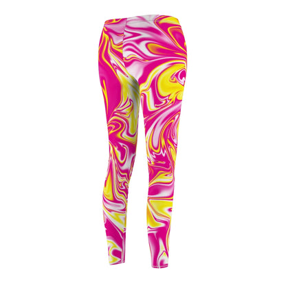 Pink/Yellow Leggings