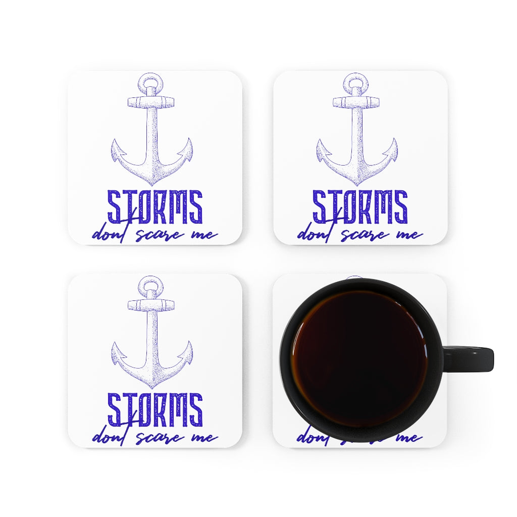 Storms Corkwood Coaster Set