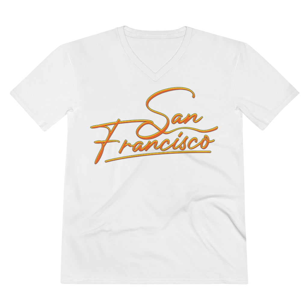 San Francisco Men's Lightweight V-Neck Tee