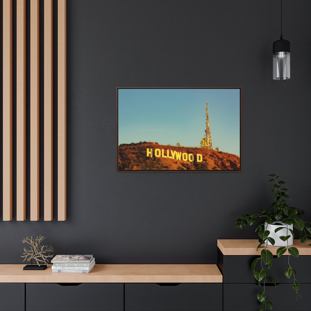 Arts by Dylan: Hollywood Sign Canvas