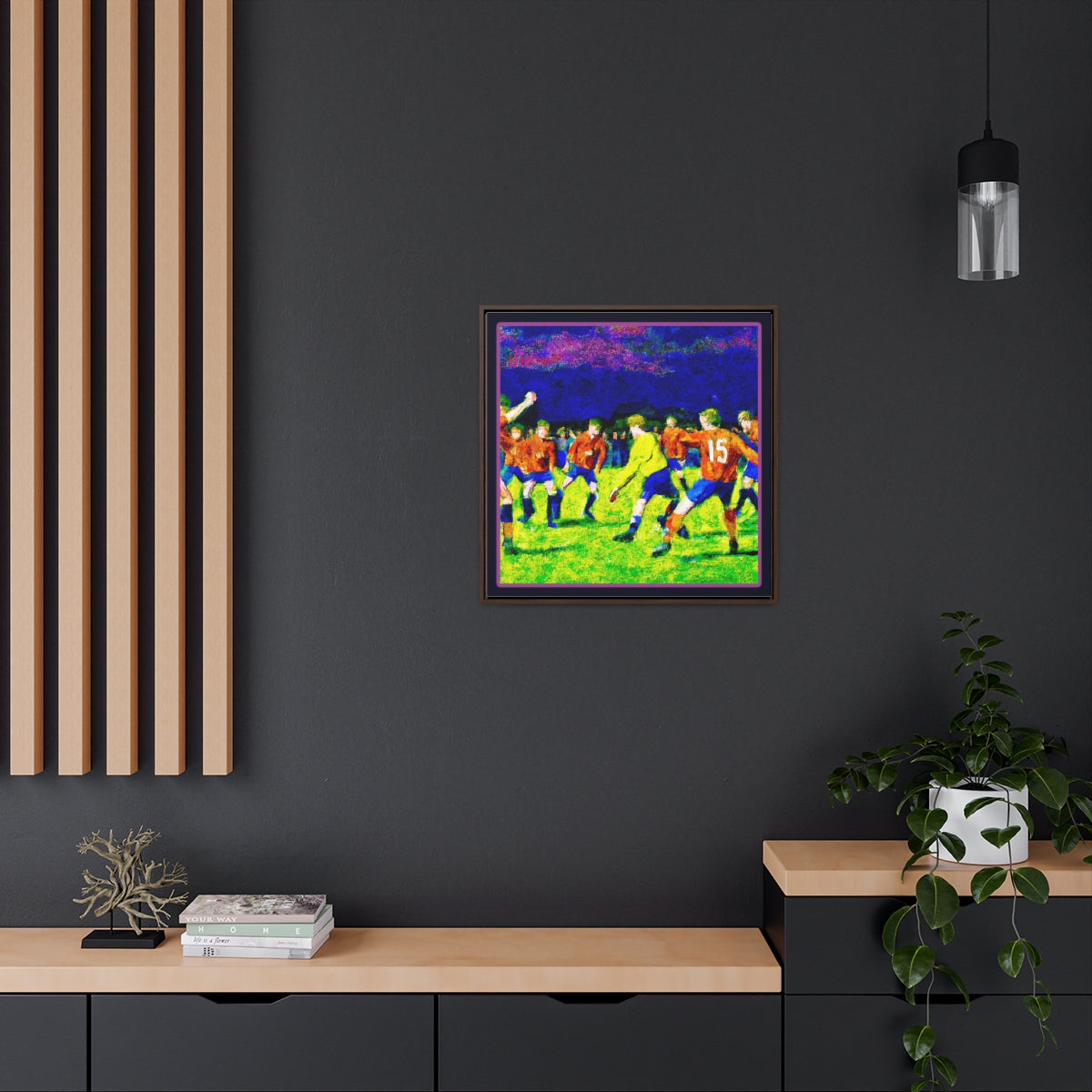 World Cup 2022 Van Gogh Canvas