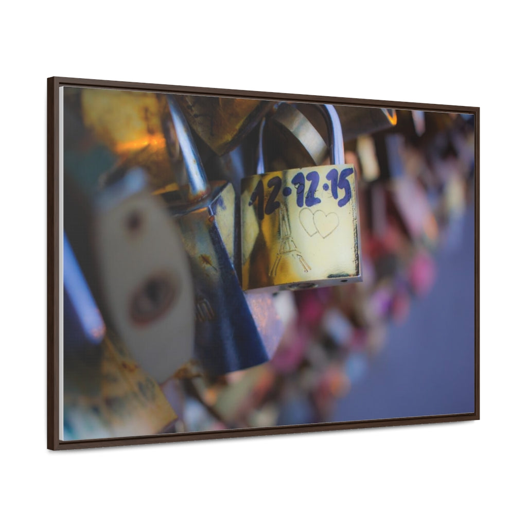 Arts by Dylan: Love Locks Canvas