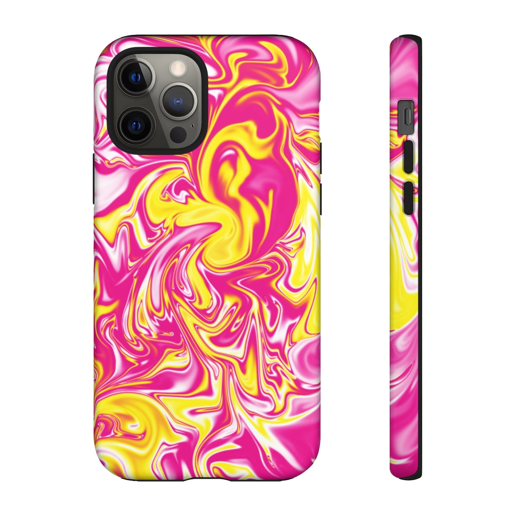 Pink/Yellow Tough Cases