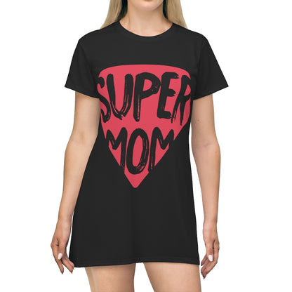 Super Mom T-Shirt Dress