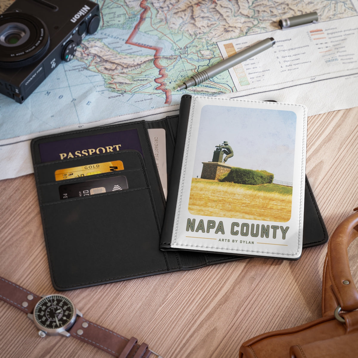 Napa County Passport Cover