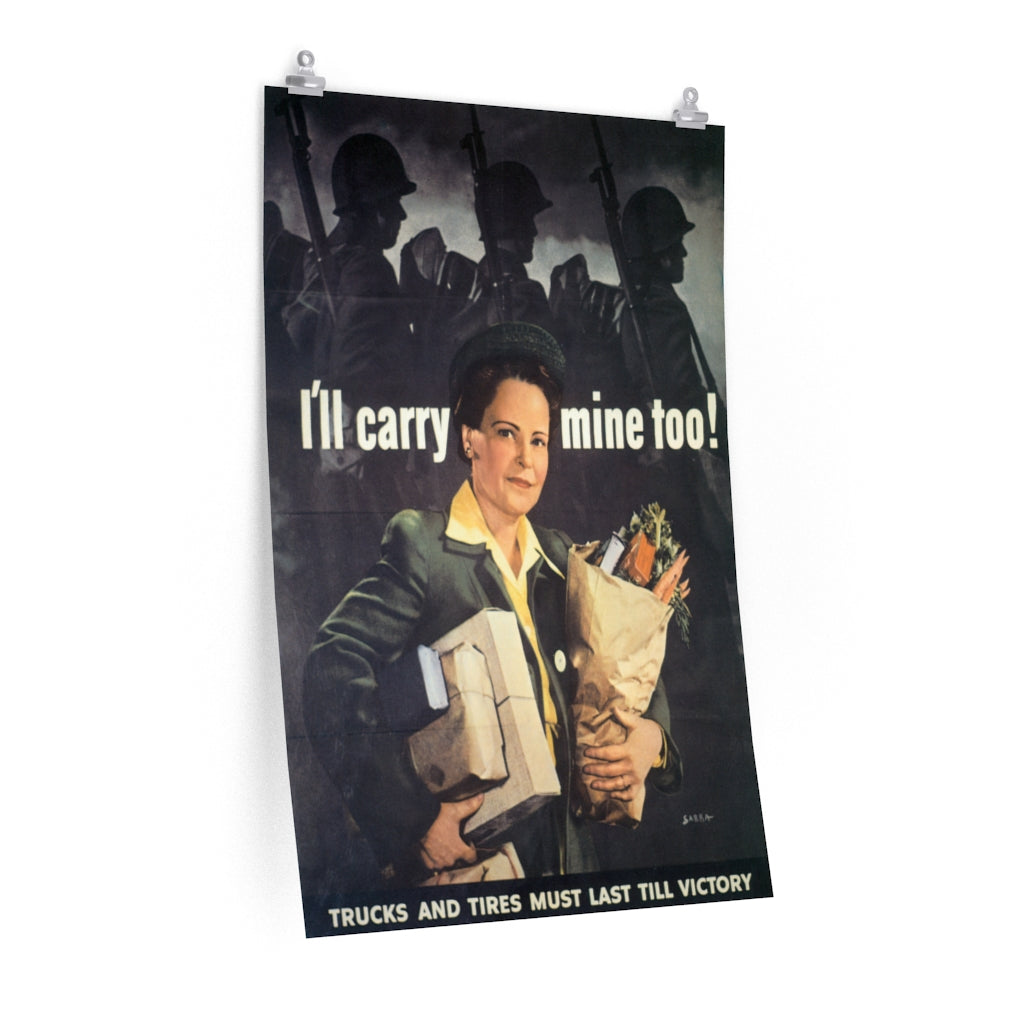 20th Century World Wars Poster: Carry