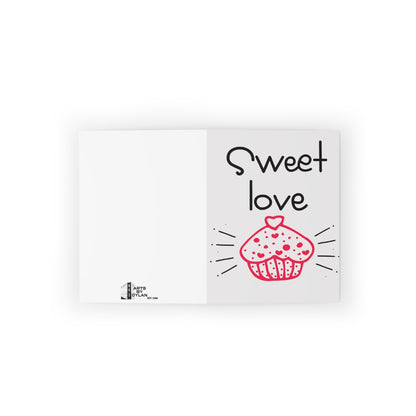 Listen to the Sweets Valentine's Day Greeting cards (8 pcs)