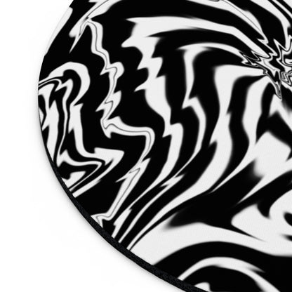 Black and White Mousepad