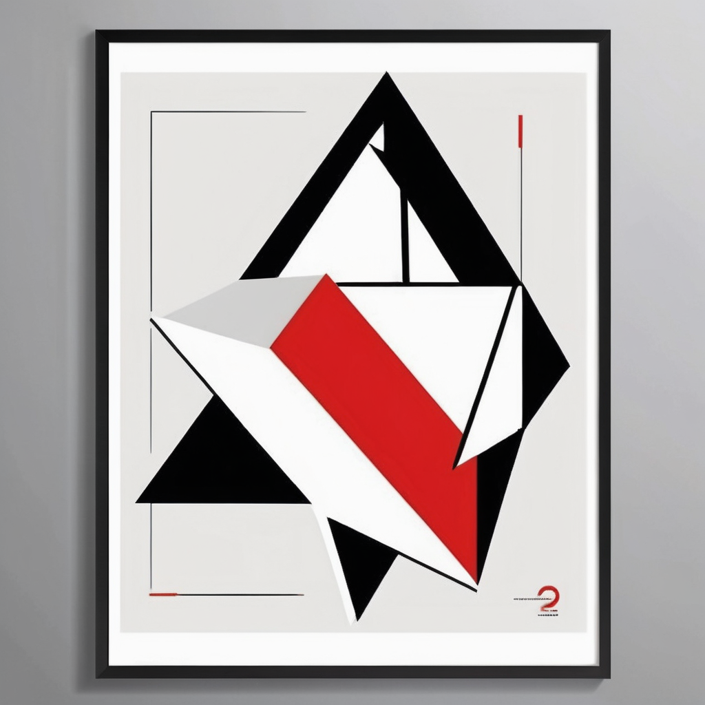 M.C. Escher Penrose Triangle: Impossible Geometry Paradox